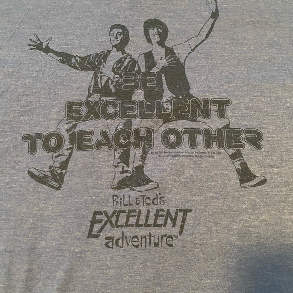 Loot Crate Bill and Teds excellent adventure shirt